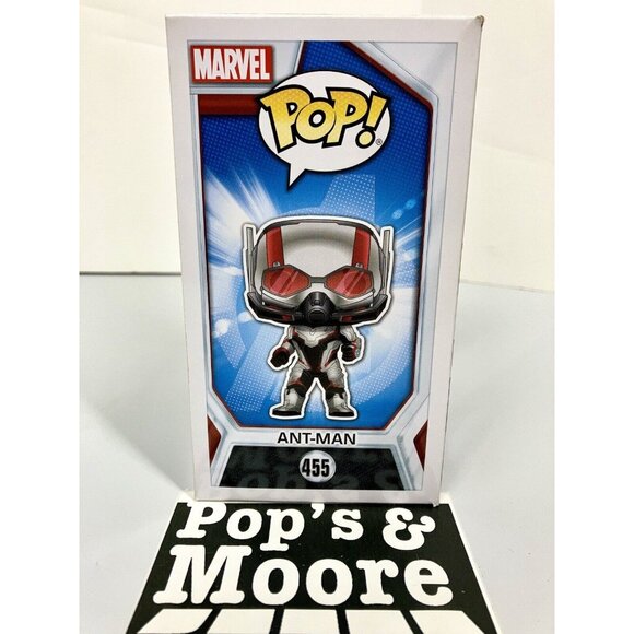 Funko Pop! Avengers: Ant Man 455 Vaulted Vinyl Figure Damaged Box W/Protector - Picture 5 of 12